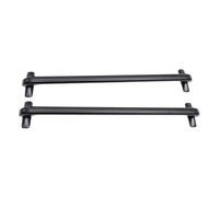 Transversales Toit Barres Toit Universelles Aluminium Pour Voitures 4-5 Portes Capacité 75 Kg Goulotte Pluie 110-114 Cm Barre Supérieure