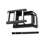 Transversales Toit pour Defender 110 L851 2020-2024 échelle relevable Pliable accès aux Barres de Toit(Silver Black)