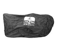 TranZbag ORIGINAL Sac de transport pour vélo, protection de transport pour roues de 26" à 29+" (pliable, encombrement minimal, bandoulière, utilisation universelle, double fermeture éclair), noir