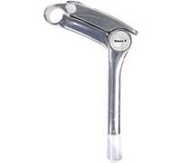 TranzX tige avant réglable 25,4/180 mm alu argent Argent G
