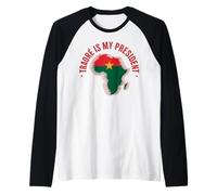 Traore est mon président Burkina Faso - Ibrahim Traoré Manche Raglan