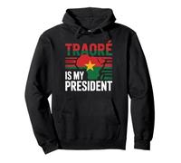 Traore est Mon président Burkina Faso - Ibrahim Traoré Sweat à Capuche