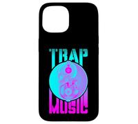 Trap Music DJ Techno Festival EDM Rave Yin Yang Crâne Coque pour iPhone 15