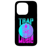 Trap Music DJ Techno Festival EDM Rave Yin Yang Crâne Coque pour iPhone 15 Pro