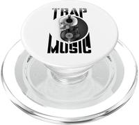 Trap Music DJ Techno Festival EDM Rave Yin Yang Crâne PopSockets PopGrip pour MagSafe