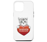 Trap Neuter Return (TNR) The Humane Solution Cat Heart Love Coque pour iPhone 12 Pro Max