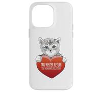 Trap Neuter Return (TNR) The Humane Solution Cat Heart Love Coque pour iPhone 14 Pro Max