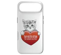 Trap Neuter Return (TNR) The Humane Solution Cat Heart Love Coque pour iPhone Air