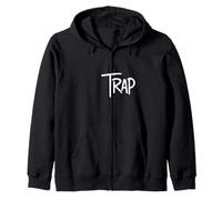 Trap TRAPPIN Hard Hip Hop Trap Music King Queen Trap Sweat à Capuche