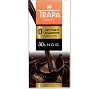 Trapa Noir 80% 0% Sucre 80g
