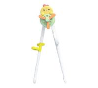TRAPALITS CHOCSTICKS - Ustensile d'apprentissage, baguettes pour les tout-petits | Entraîneur en silicone Grip, caricatural Animal Helper, Auto-alimentation pratique des qui développent une mo