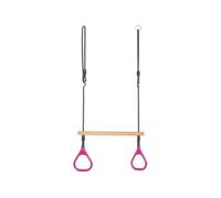 Trapèze à anneaux en plastique Dice Rose