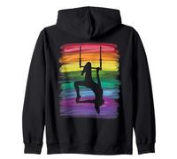 Trapèze Aerialist Vintage Cloud Swing pour Enfants Sweat à Capuche