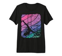 Trapèze Aerialist Vintage Cloud Swing pour Enfants T-Shirt Haut de Gamme