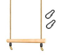 Trapeze Balancoire Exterieur, Accessoire Balancoire Exterieur pour Enfants Barre Trapeze Bois Multifonction Jeux Jardin Extérieur Trapèze pour Portique (Barre Trapeze)