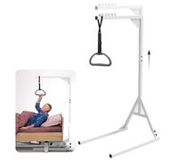Trapèze de lit, barre trapèze pour la mobilité du lit, aide aux patients, lit d'hôpital, barre de support de sol triangulaire robuste pour aide aux personnes âgées, matériaux de qualité, facile à
