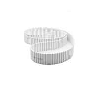 Trapézoïdale Courroie De Distribution En Polyuréthane Personnalisée À Double Denture Latérale 25 60 75 DT10 1320 1400 1700 Courroie Synchrone PU Courroie Transmission(75-DAT10-1320,1 PCS)