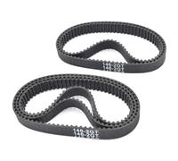 Trapézoïdale Courroie Distribution Caoutchouc Largeur 6mm 2M 2GT Lp = 130 132 134 136 138 140 142 144 146 148 150 152 154 156 158 160 162 164 166 168 Courroie Transmission(168-2GT-(84 Teeth),5pcs)