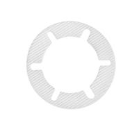 Trapflex HF90 Lot de 60 attrape-cheveux pour bonde de douche Diamètre : 11 cm Convient pour les canalisations avec couvercle de valve (Nordona, Aquabad)