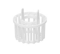 Trapflex - Passoire/filtre à cheveux - HSC100 (1 pièce) - compatible avec les raccords de vidange push-up de type "Universal" pour lavabos standards avec G 1 1/4 pouces