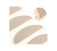 Trapmatten 15 st 56x17x3 cm wit en bruin149852