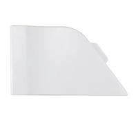 trappe à carburant Couvercle de boîtier porte tuyau remplissage bouchon réservoir carburant voiture pour Ford Transit Van 2015-2023 remplacer(White)