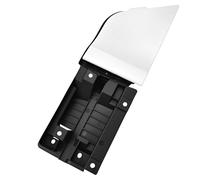 trappe à carburant Rabat de boîtier porte tuyau remplissage réservoir carburant, pour Ford Transit Van 150 250 350 2015-2023 CK4Z-5427936-A remplacer(Glossy White)