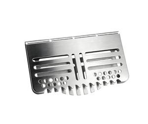 Trappe à Graisse pour Barbecue,Empêche l'Entrée des Déchets Alimentaires, Résistant à la Rouille | Grille Anti-Graisse en Acier Inoxydable pour Barbecue,pour Le Camping, Le Parc, la Terrasse,