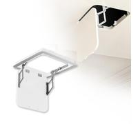 Trappe d’accès Encastrée en Alliage d’aluminium Revêtu PVC Résistante à la Déformation, Peignable sans Enduit pour Plafond, Mur, Salle de Bain(55 * 55cm/21.7 * 21.7in)