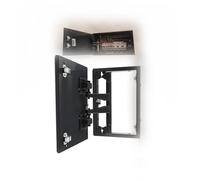 Trappe D'accès À Peindre for Cloisons Sèches Porte D'accès Carrée Dissimulée Panneau D'accès Métallique for L'inspection Des Plafonds Et L'entretien Des Portes D'accès Aux Combles(55x85cm/22x34in)