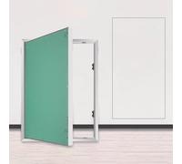 Trappe d'accès au grenier - Porte encastrée dissimulée avec fermeture magnétique - Idéale pour les garages, les hôtels ou les rénovations de maisons, installation facile et design peu encombrant