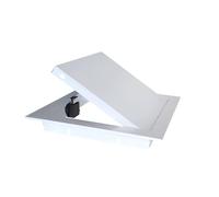 Trappe d'accès au plafond en métal avec loquet poussoir pour trou mural pour accès à la grille d'aération et au mètre, panneau d'accès en métal personnalisable pour un entretien facile