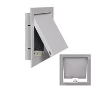Trappe d'accès au Plafond en métal pour Grenier, Porte d'accès Murale à Verrouillage magnétique pour cloisons sèches, Trappe d'inspection pour plomberie, électricité, câbles, câblage (Gris,