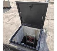 Trappe d'accès au toit avec joint d'étanchéité - Panneau d'entretien pour fenêtre de toit et grenier - Couverture de terrasse durable