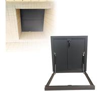 Trappe d'accès au toit du bâtiment étanche à la pluie, trappe d'évacuation d'aération de toit, trappes d'accès aux toits des bâtiments for l'entretien, couvercle de sous-sol de grenier avec poignée, p
