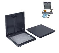 Trappe d'accès au toit galvanisé robuste - Design plat résistant aux intempéries pour vérandas, garages, caves et puits d'éclairage