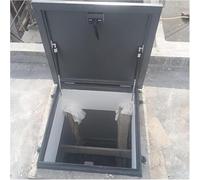 Trappe d'accès au toit, porte d'évacuation en acier galvanisé avec vérins à gaz, sortie de grenier résistante aux intempéries pour un accès sûr et facile au toit