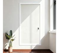 Trappe D'accès Aux Combles En Aluminium Robuste Avec Verrouillage À Clé, For Murs/plafonds, Dimensions : 12 x 16 po 36 48, Panneau Renforcé Acier Inoxydable(Beige,30x40in/76x102cm)