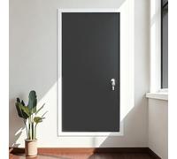 Trappe D'accès Aux Combles En Aluminium Robuste Avec Verrouillage À Clé, For Murs/plafonds, Dimensions : 12 x 16 po 36 48, Panneau Renforcé Acier Inoxydable(Dark gray,24x24in/61x61cm)