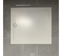 Trappe d'Accès avec Anneau de Tirage, Porte d'Inspection en Alliage d'Aluminium pour Cloison Sèche, Panneau Encastré(24x28in/61x71cm)