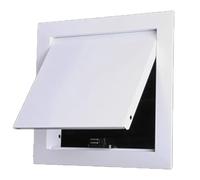Trappe d'accès Blanche Durable for cloisons sèches avec Verrouillage magnétique | Porte d'accès Robuste en Alliage d'aluminium for plafonds et Murs(50x50cm)