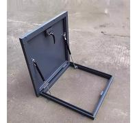 Trappe d'accès commerciale en aluminium avec revêtement en acier galvanisé, grande fenêtre de toit pour une durabilité et une sécurité accrues, idéale pour une installation dans un couloir, un grenier