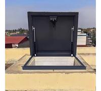 Trappe d'accès de Toit en Acier galvanisé résistant aux intempéries, sécurisée pour Une Installation et Une Maintenance en Toute sécurité. Solution idéale pour Les profes