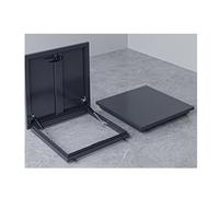 Trappe d'accès de toit en acier galvanisé robuste - Porte d'entrée isolée étanche pour toits plats commerciaux 80 x 70 cm - Idéal pour un accès facile à l'entretien du toit