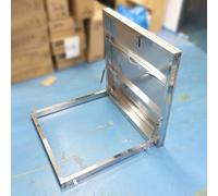 Trappe d'accès de toit en acier inoxydable imperméable pour la maison/industrielle, 59,9 x 60,9 cm, 80 x 80 cm, 100,1 x 100,1 cm, housse de grenier résistante aux intempéries