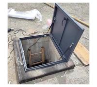 Trappe d'accès de toit étanche facile à installer pour porte d'entretien pour sortie Emerncy Flat Shaft Cover (91,4 x 81,3 cm) pour inspection de toit et accès