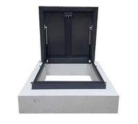 Trappe d'accès d'urgence au toit, revêtement en poudre pour plus de durabilité, solution de ventilation imperméable pour une installation facile et une évacuation sécurisée