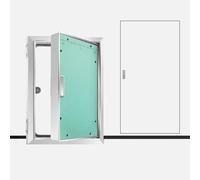 Trappe d'accès en plaques de plâtre avec Cadre en Aluminium, Trappe d'inspection dissimulée pour systèmes de plomberie Murale, Panneau d'accès au Grenier/Porte de Service pour goulotte à Lin