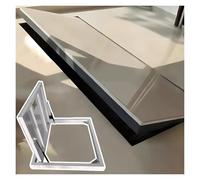 Trappe d'accès encastrée avec ventouse et ouverture à ventouse, porte d'entrée camouflage en acier pour intérieur de sous-sol