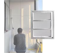 Trappe d'accès encastrée pour carrelage, Trappe d'inspection en Aluminium avec Verrouillage par Pression pour câblage de plomberie/électricité dissimulé, Cache-Trou Mural dissimulé